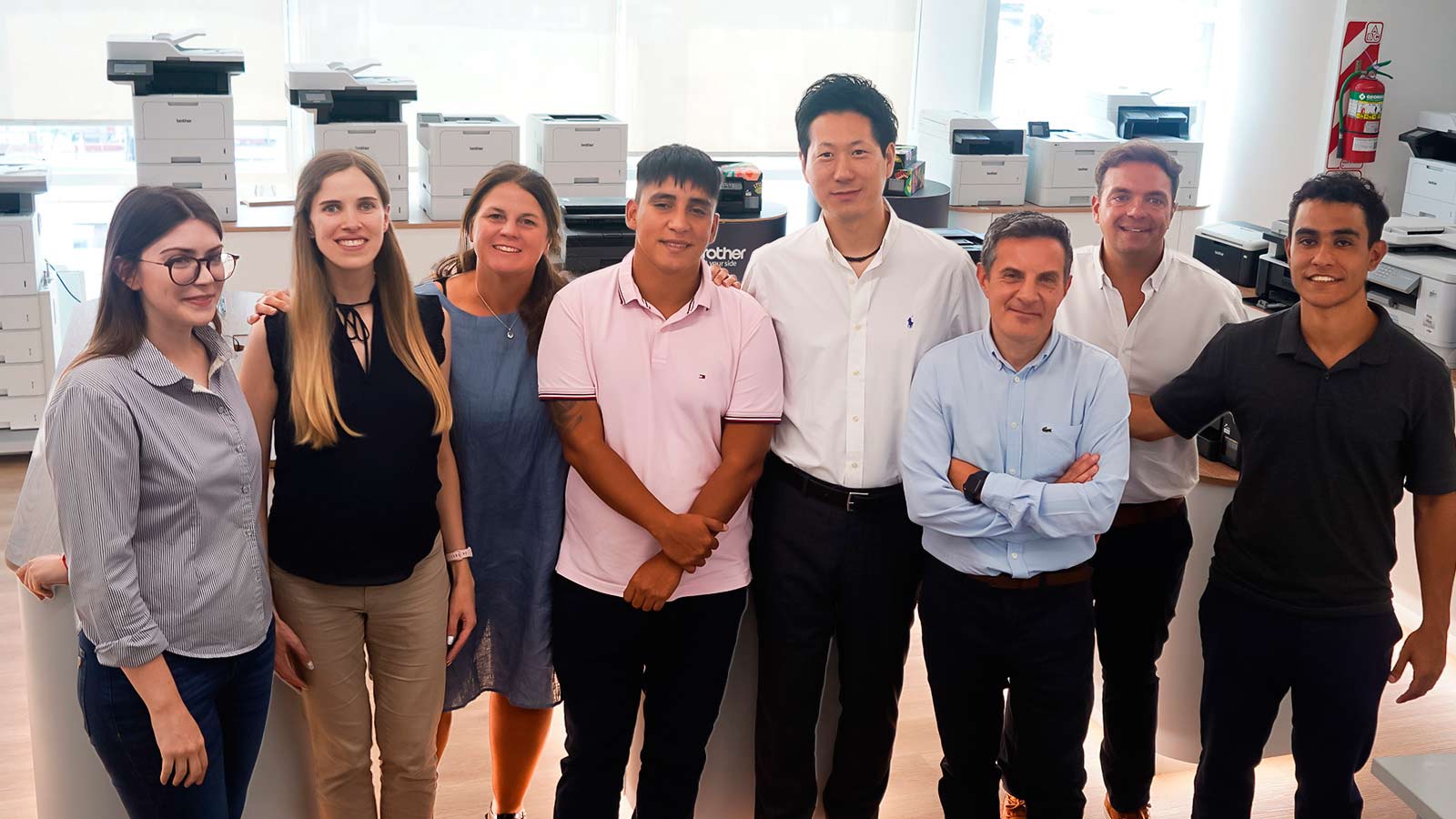 Equipo de Brother Argentina