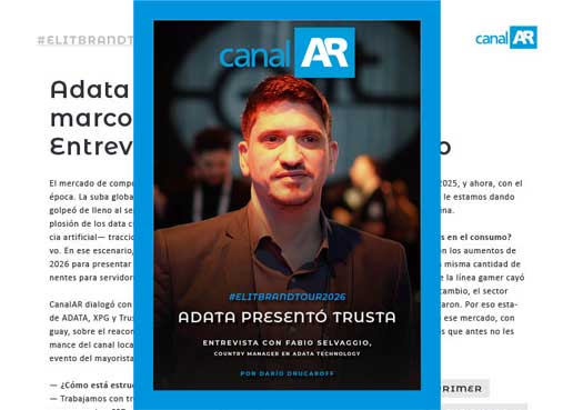 ADATA presentó Trusta, su nueva marca para data center y servidores