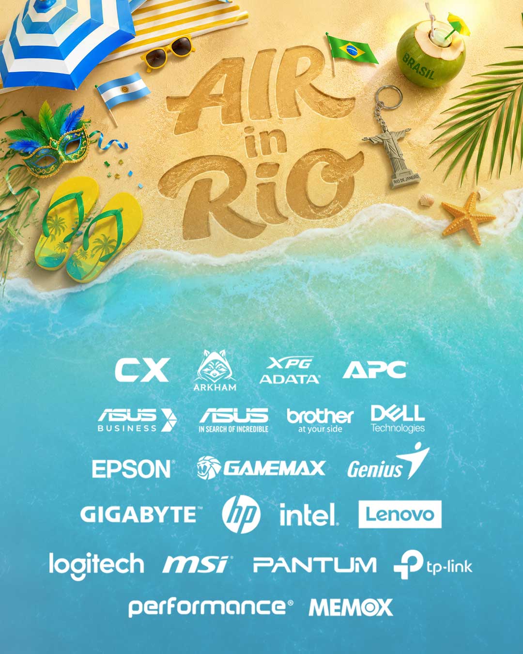 Air in Rio