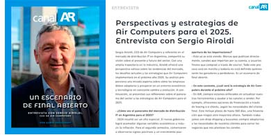 Un escenario de final abierto. Entrevista con Sergio Airoldi, CEO de Air Computers