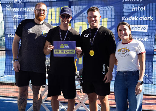 Air Computers apuesta al pádel para fortalecer su canal de partners