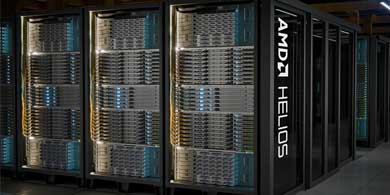 AMD presentó Helios, su rack de IA más poderoso