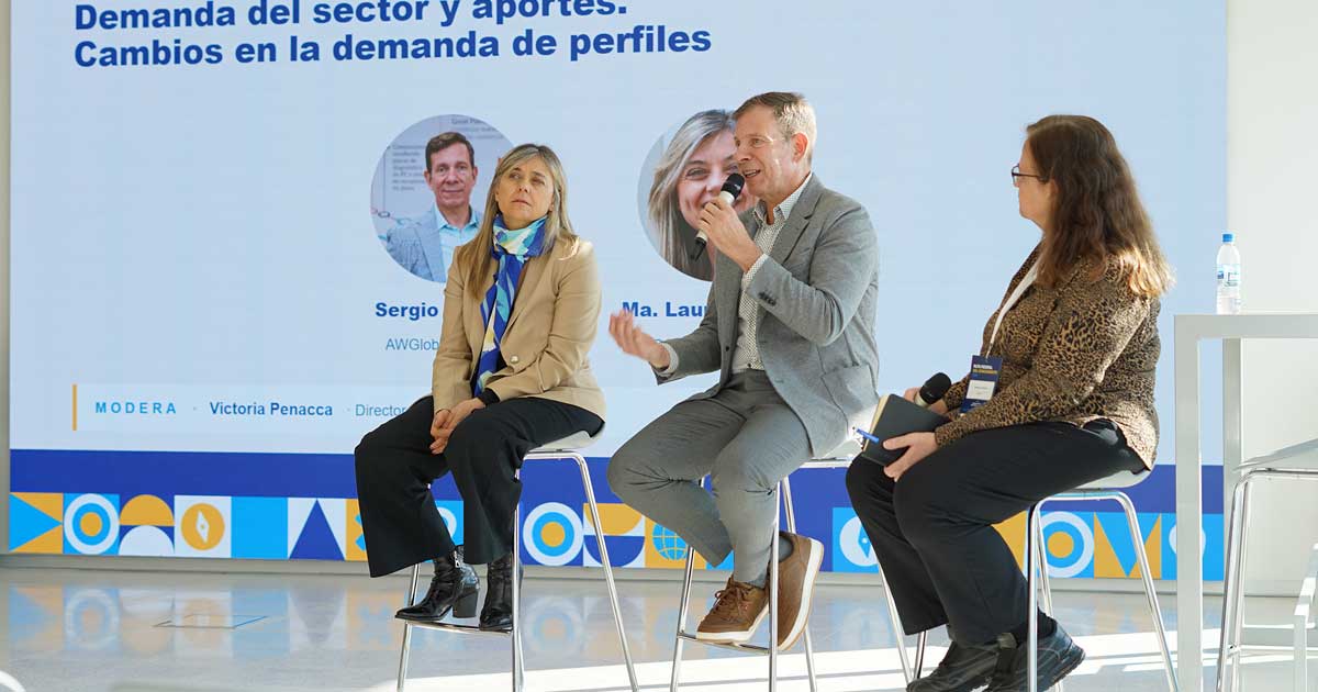 Maria Laura Palacios, Sergio Cantore y Victoria Penacca