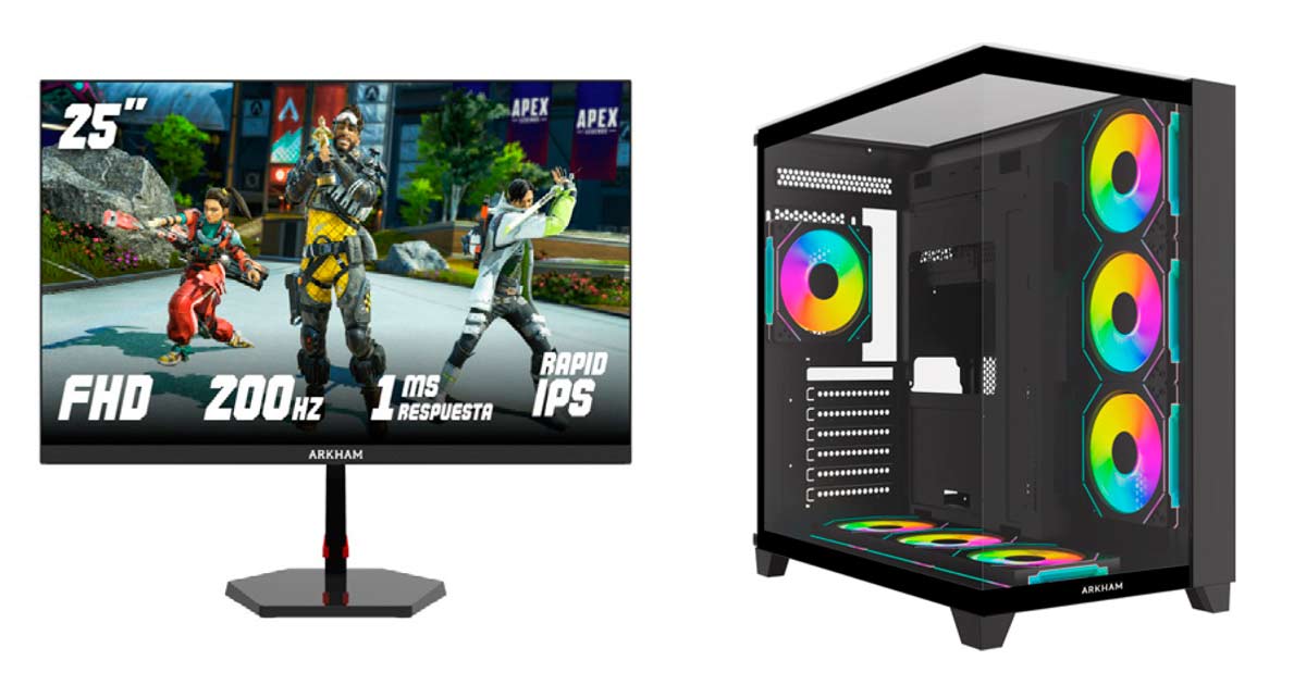 Nueva línea de productos gamer Arkham, de Air Computers