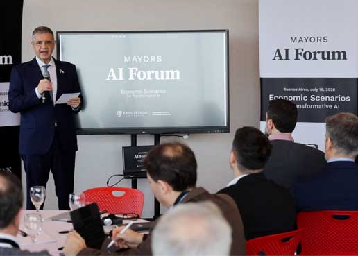 Buenos Aires integrará el Mayors AI Forum, la red de ciudades líderes en inteligencia artificial