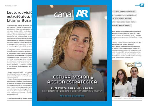 Lectura, visión y acción estratégica. Entrevista con Liliana Buso, de Licencias Online