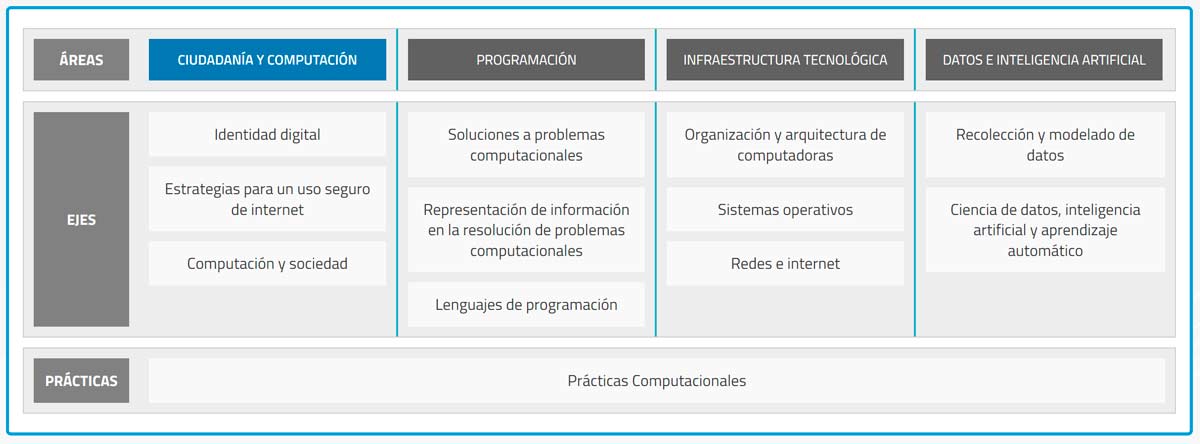 Propuesta curricular de la Fundacin Sadosky para la inclusin de las Ciencias de la Computacin en la educacin obligatoria de la Argentina