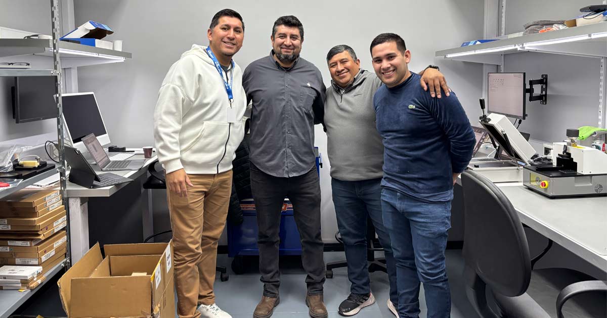 Ariel Chaile, Manuel Becerra, Daniel Arias y Maximiliano Garcia