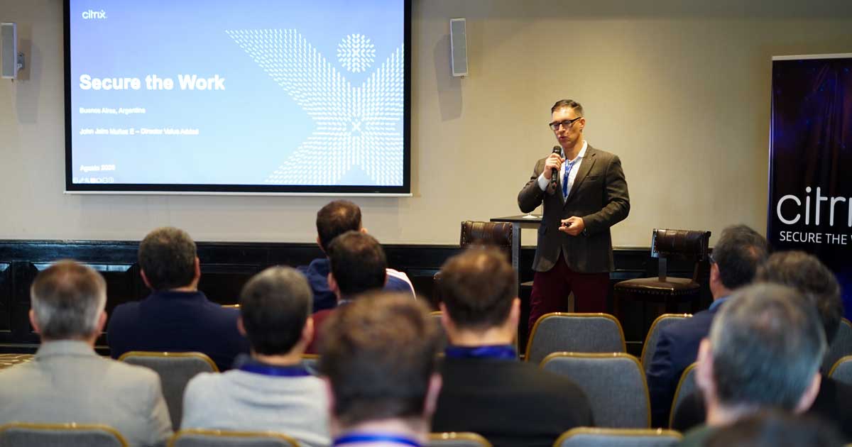 Evento Citrix Secure The Work en Buenos Aires
