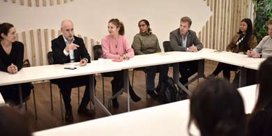 Rodrguez Larreta se reuni con egresados del Programa Codo a Codo: 