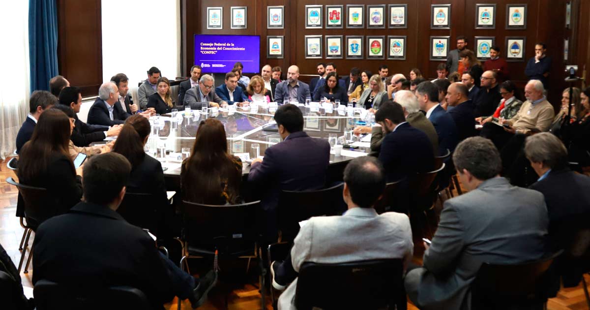 Primera sesin plenaria del ao del Consejo Federal de Economa del Conocimiento (CONFEC)
