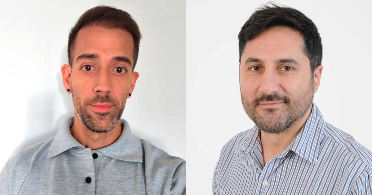 Diego Mercader, Key Account Manager de Corsair para Argentina y Uruguay; y Alejandro Checchia, Product Manager de Corsair en Elit SA