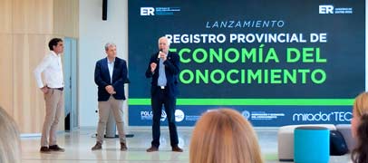 Entre Ríos abrió el Registro Provincial de Economía del Conocimiento