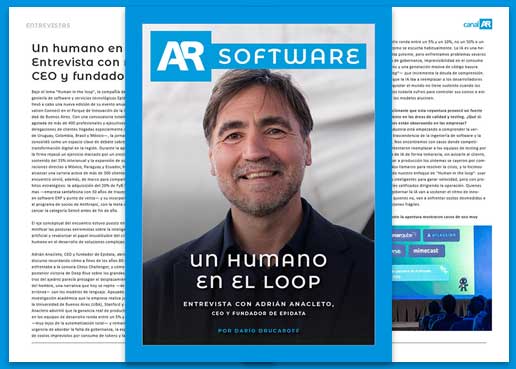 Un humano en el loop. Entrevista con Adrián Anacleto, CEO de Epidata