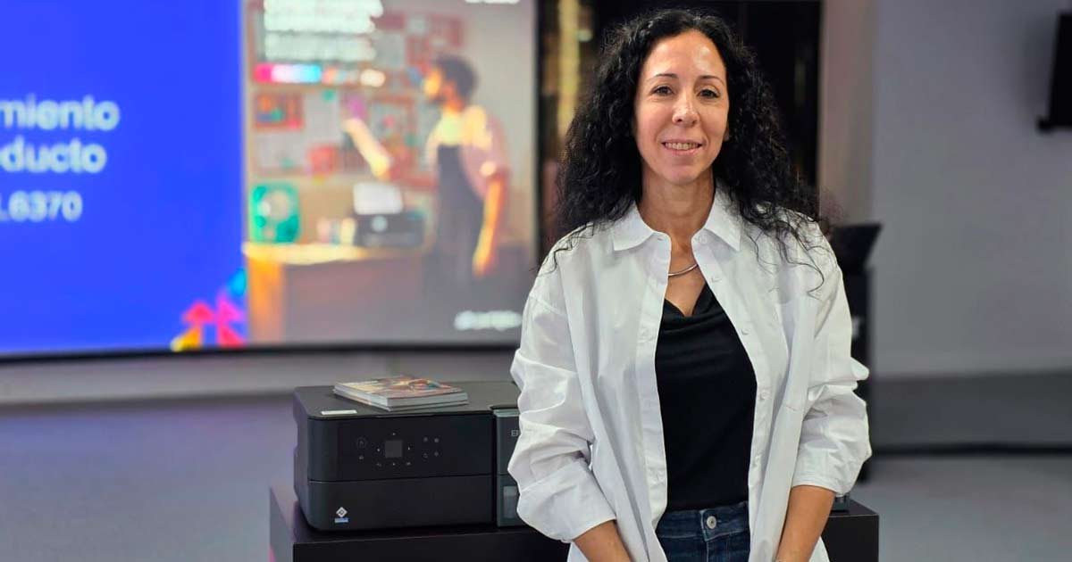 María Eugenia Lamarque, vocera de Epson Argentina