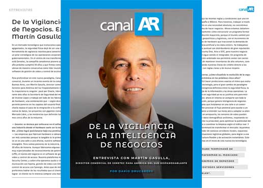 De la vigilancia a la inteligencia de negocios: entrevista con Martín Gasulla, de Genetec