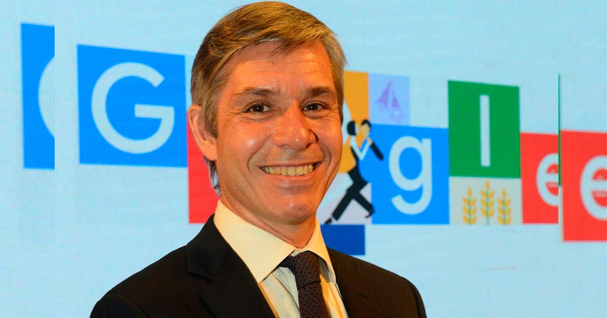 Vctor Valle, Director General de Google Argentina, durante la celebracin de los 15 aos de la empresa en el pas