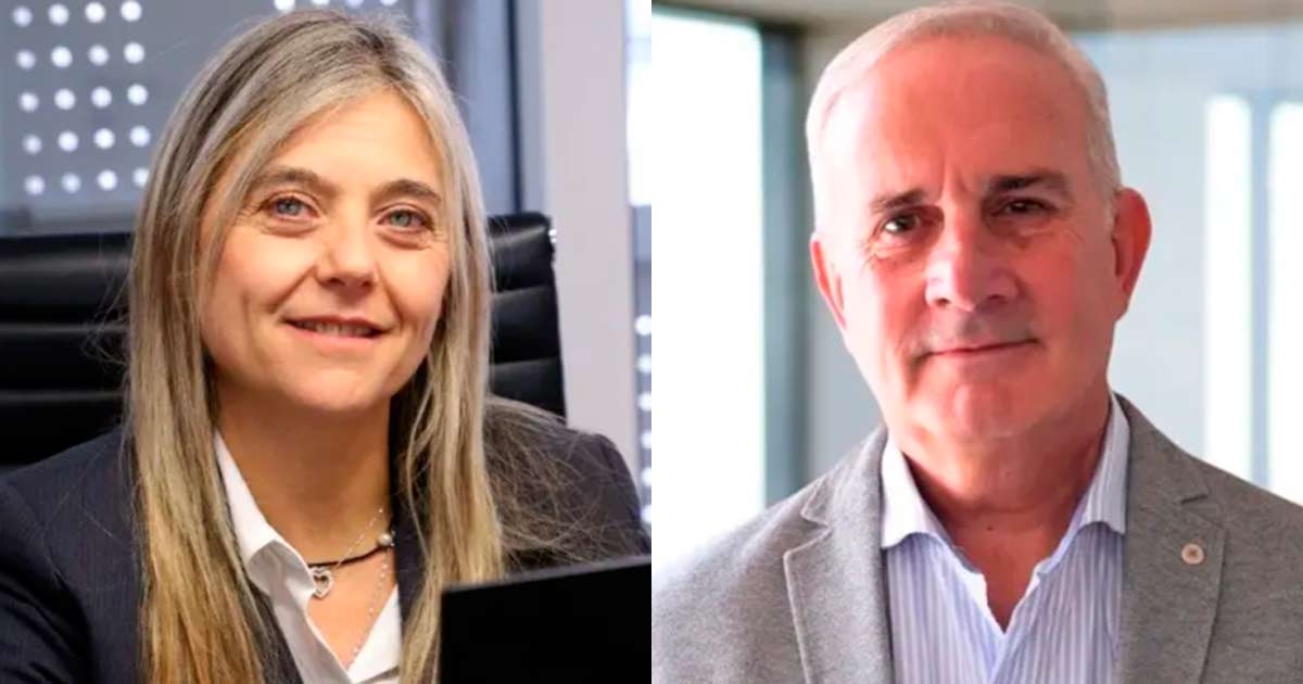 María Laura Palacios, CEO de G&L Group, y Manuel Torres Andrade, CEO de Macrotest