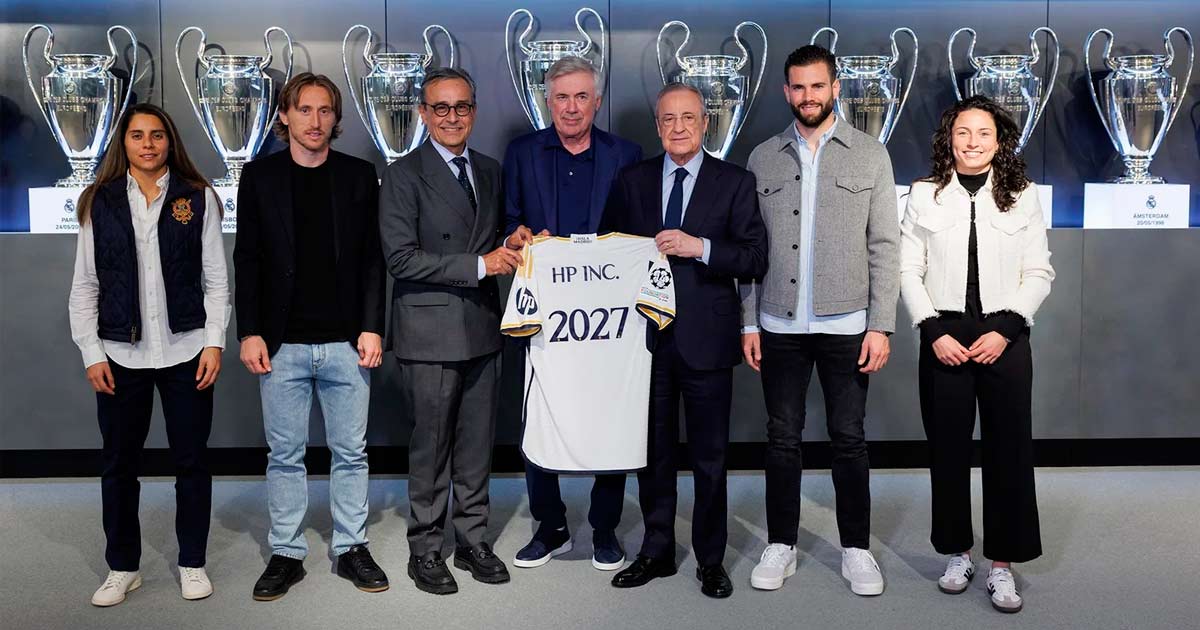 Lanzamiento de la alianza HP - Real Madrid