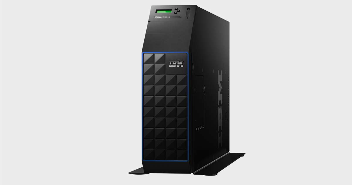 Nuevo servidor Power S1012, de IBM