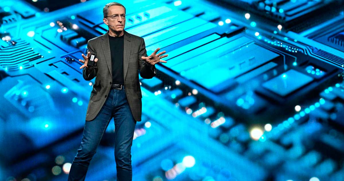 El CEO de Intel, Pat Gelsinger, durante Intel Vision 2024