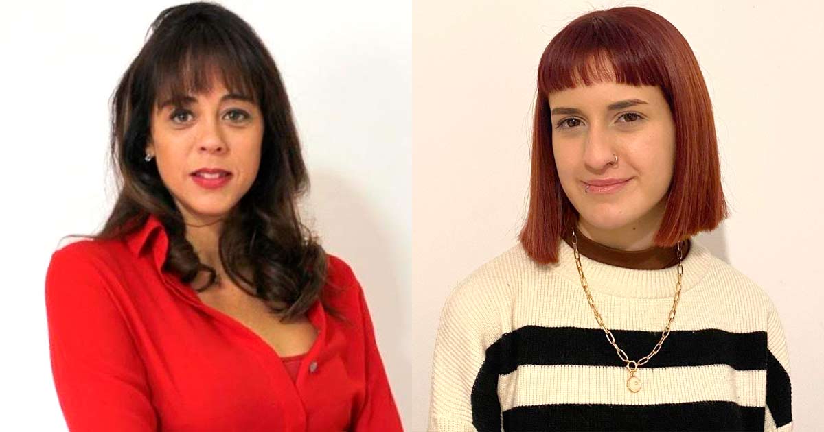Gabriela Toscanini, Sales Manager LAR South enVerbatim, y Lucila Lazzeretti, Jefa de Producto de Verbatim enIntermaco