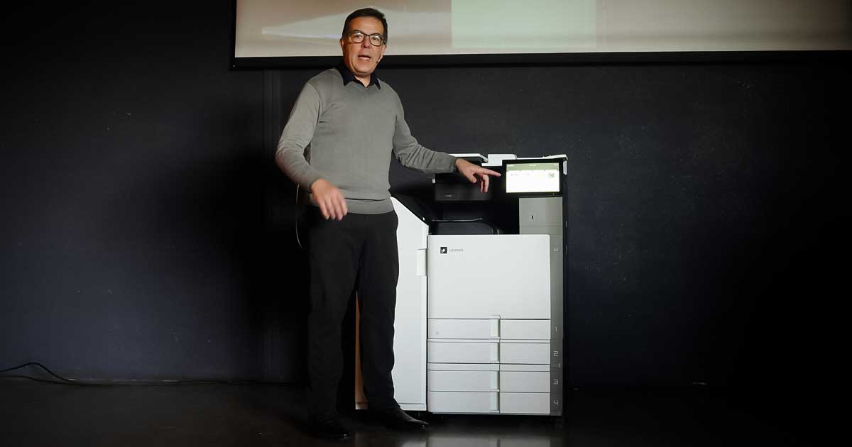Fabio Rosa, Gerente de Marketing y Productos para Latinoamrica de Lexmark