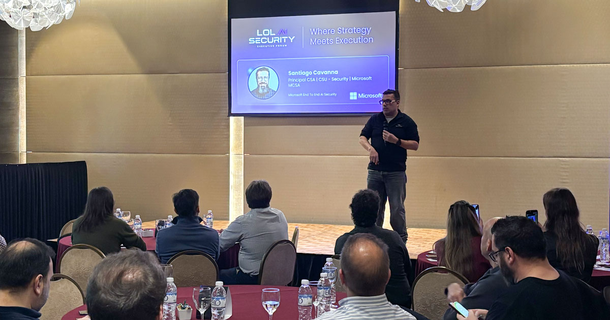 Santiago Cavanna, Principal CSA CSU Security en Microsoft