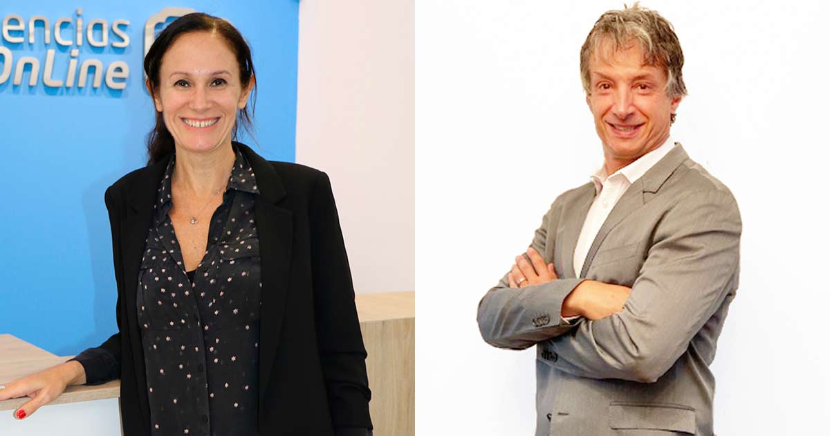 Carolina Losada, CEO de Licencias OnLine y Fernando Gil, Alliance and Channels Senior Director en Oracle