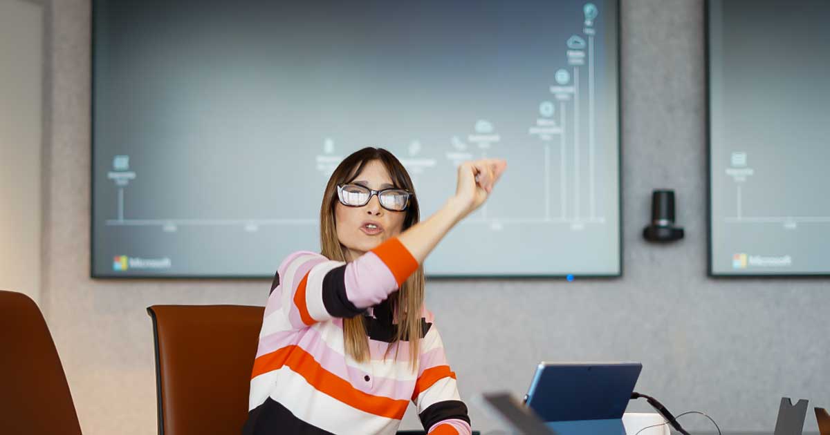 Marina Bericua, Directora de Asuntos Públicos, Externos y Legales de Microsoft CELA