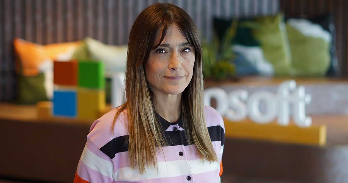 Marina Bericua, Directora de Asuntos Públicos, Externos y Legales de Microsoft CELA