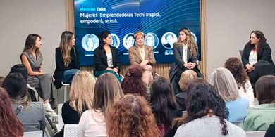 5 mujeres emprendedoras tech protagonizaron la primera edicin de Movistar Talks