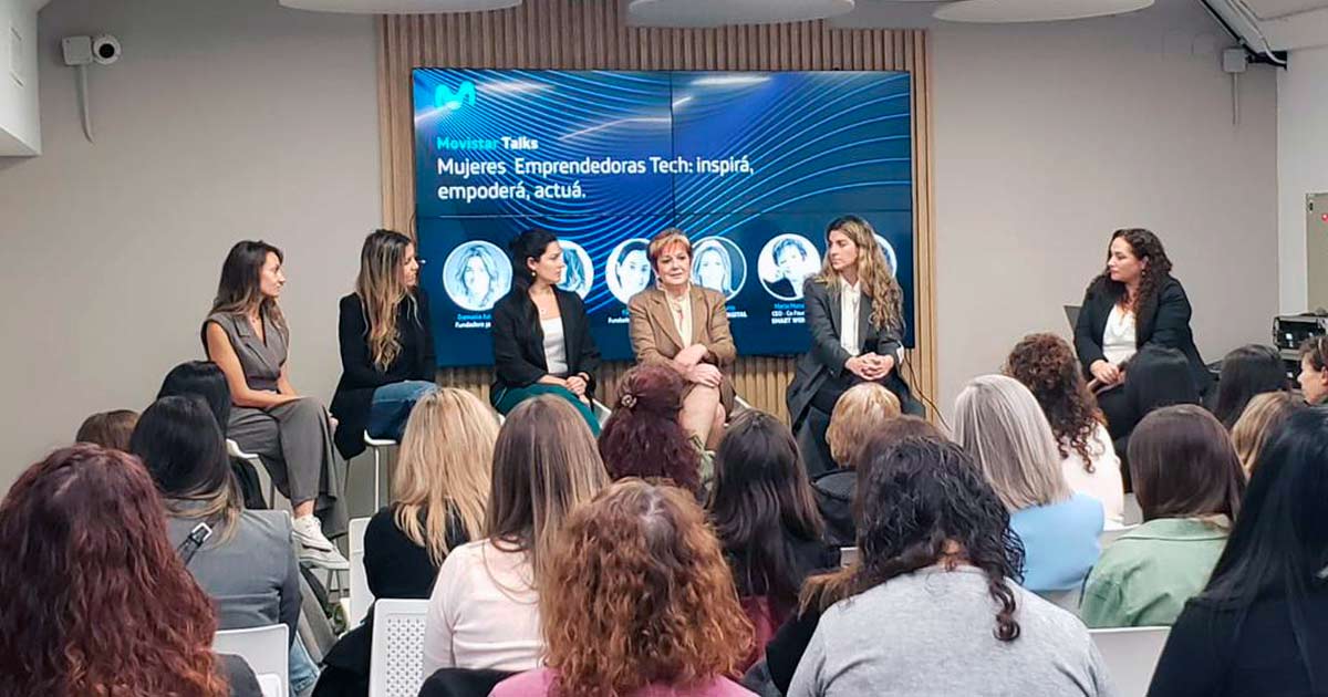 Mujeres Emprendedoras Tech, la primera edicin de Movistar Talks