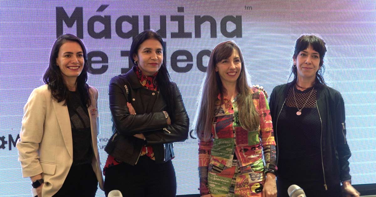 Julieta Schulkin, Yas Garca, Desire Jaimovich y Melina Masnatta en La Maquinita