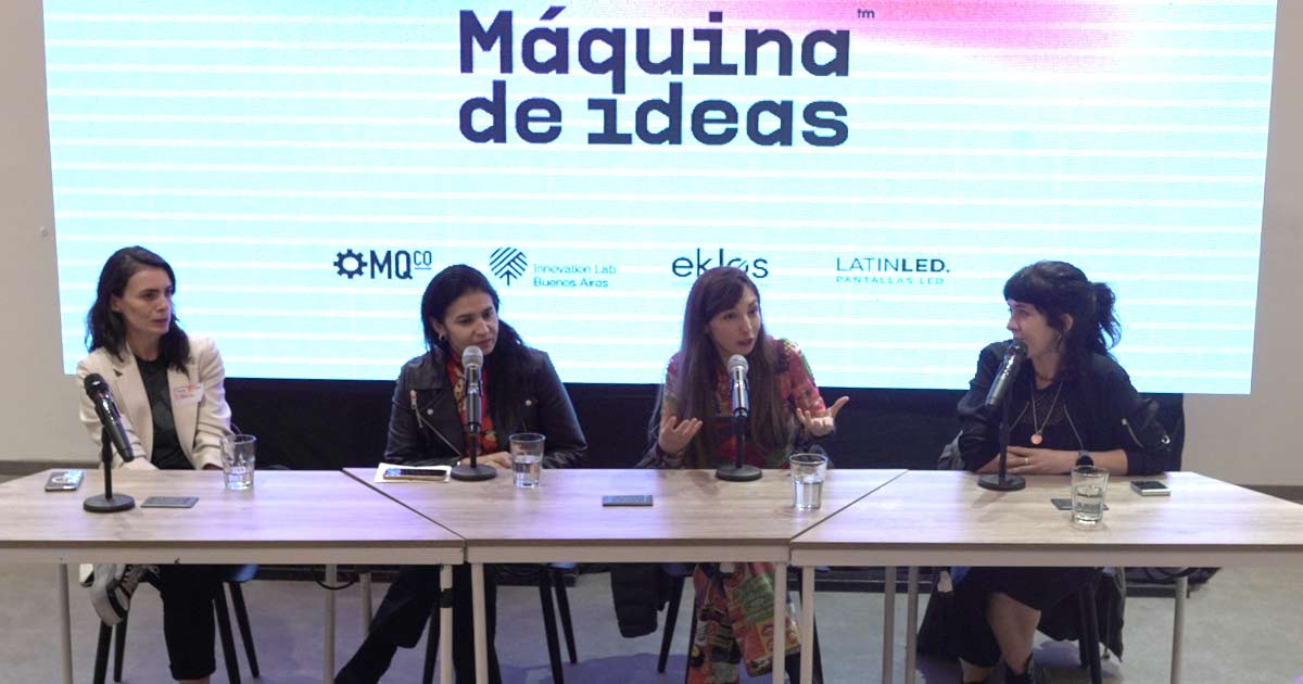 Julieta Schulkin, Yas Garca, Desire Jaimovich y Melina Masnatta en La Maquinita