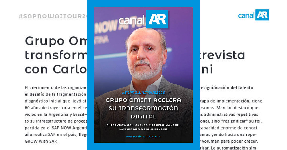 Carlos Marcelo Mancini, Managing Director de Omint Group