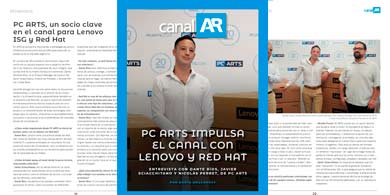 PC ARTS impulsa al canal con Lenovo y Red Hat