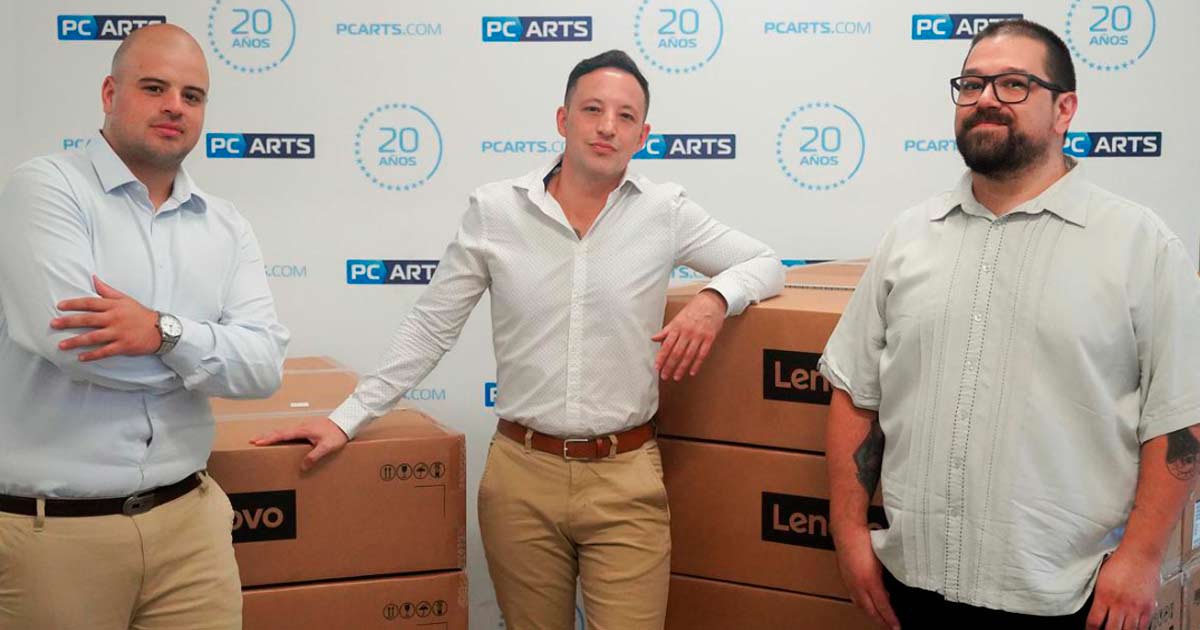 Javier Sciacchitano, Dante Ros y Nicols Perret