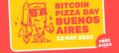 Por primera vez llega a Argentina el BitcoinPizzaDay