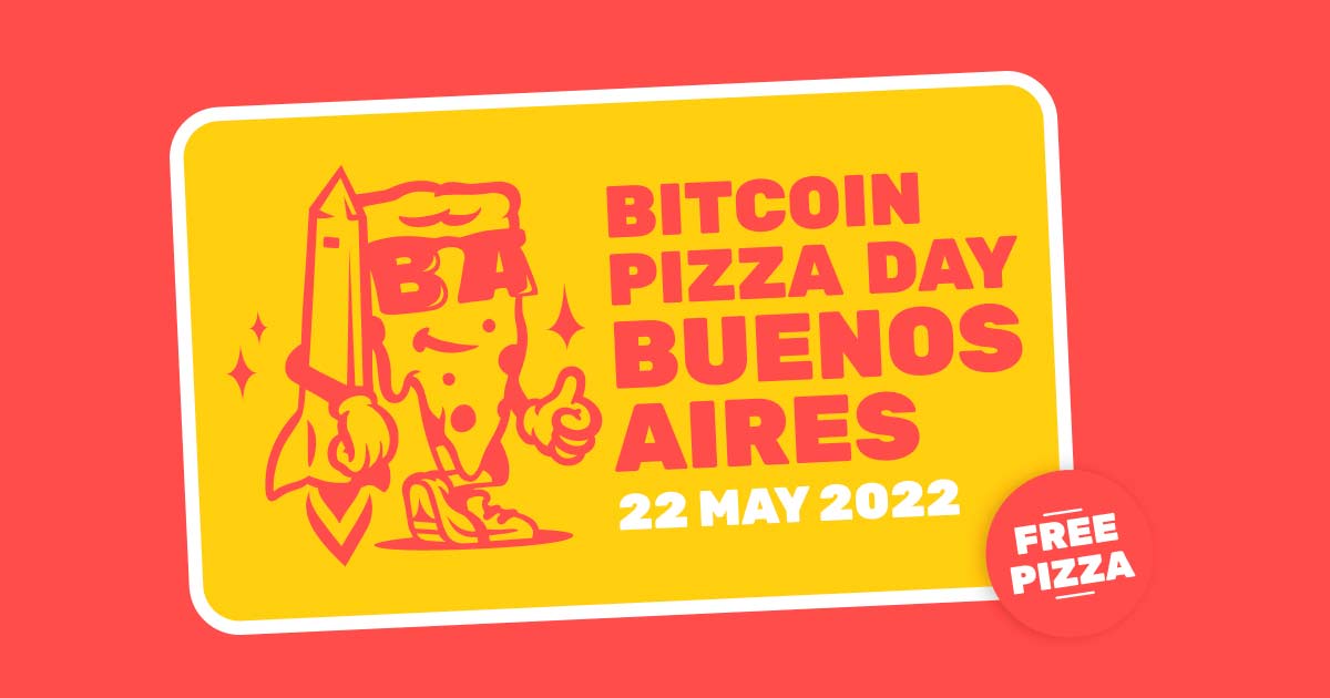 BitcoinPizzaDay Buenos Aires, el prximo 22 de mayo