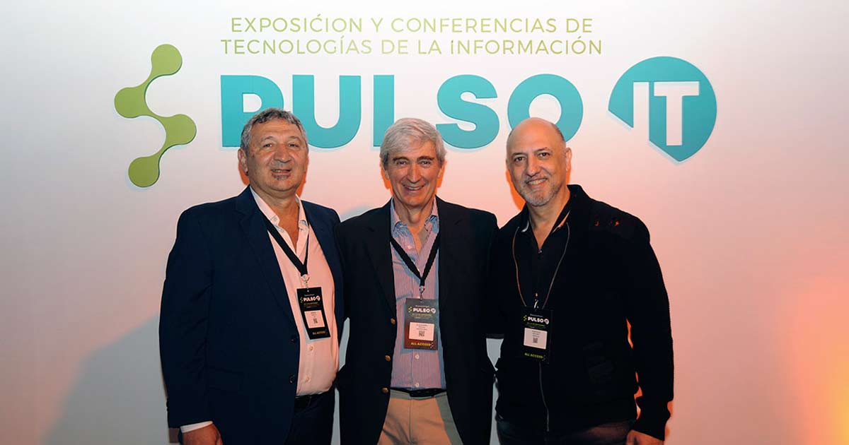 Sergio Airoldi, Alejandro Boggio y Gustavo Geldart