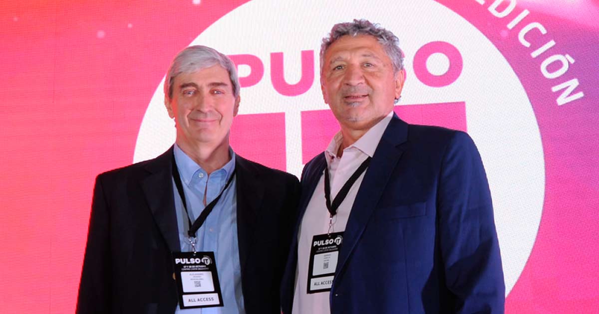 Alejandro Boggio, presidente de CADMIPyA, y Sergio Airoldi, vicepresidente de CADMIPyA