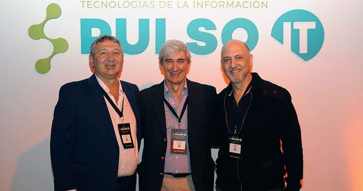 Sergio Airoldi, Alejandro Boggio y Gustavo Geldart