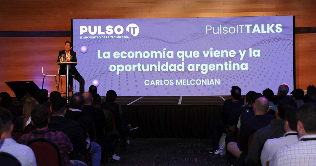 Carlos Melconian cerr el primer da de Pulso IT con su charla: La economa que viene y la oportunidad de Argentina