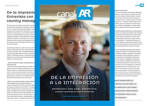 De la impresión a la integración: Ariel Abrancato cuenta cómo Ricoh Argentina reinventó su negocio