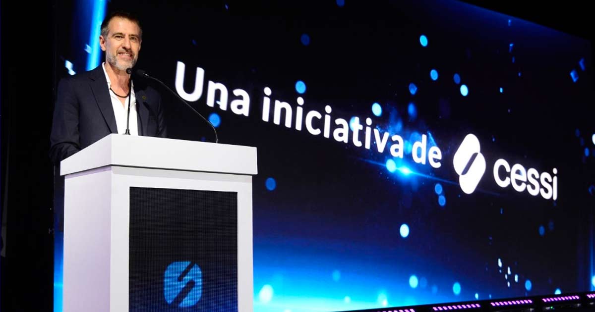 Pablo Fiuza, presidente de CESSI, en la 21° edición de los Premios Sadosky
