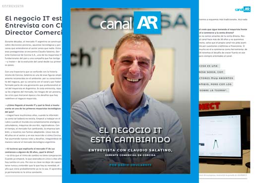 El negocio IT está cambiando. Entrevista con Claudio Salatino