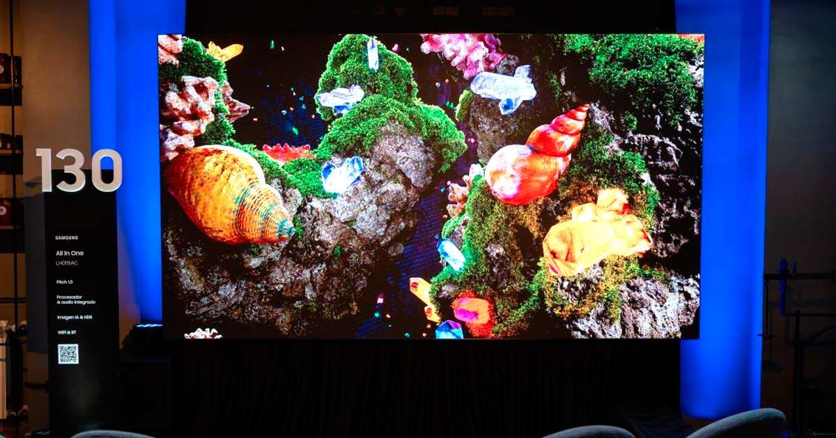 Samsung pantalla LED All-in-One P1.5 IAC Series de 130