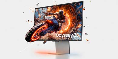 Samsung lanzó su nueva línea de monitores Odyssey, con el primer monitor 3D sin gafas
