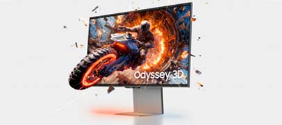 Samsung lanzó su nueva línea de monitores Odyssey, con el primer monitor 3D sin gafas